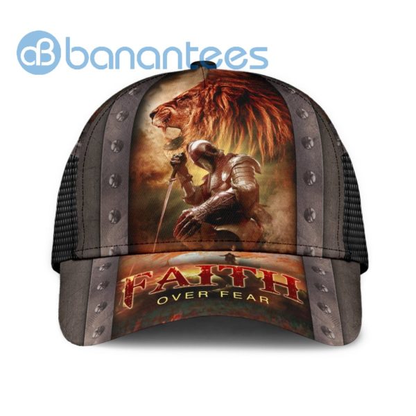 Faith Over Fear All Over Printed 3D Cap Product Photo