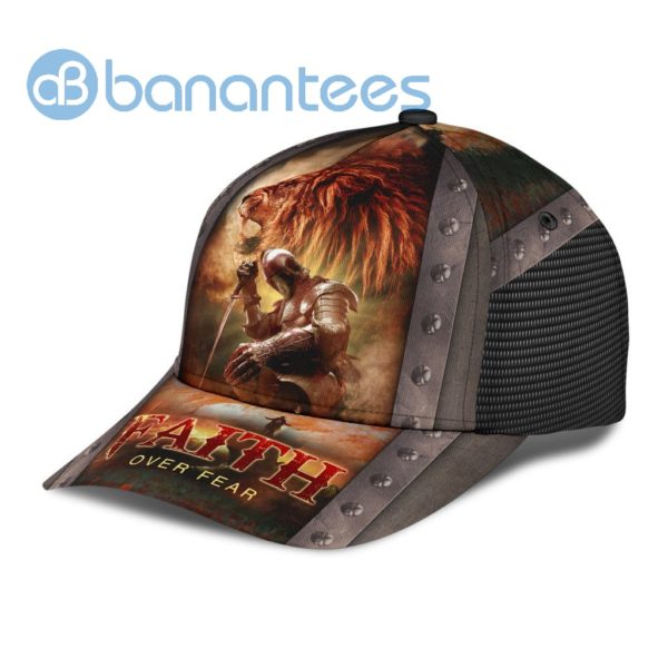 Faith Over Fear All Over Printed 3D Cap Product Photo