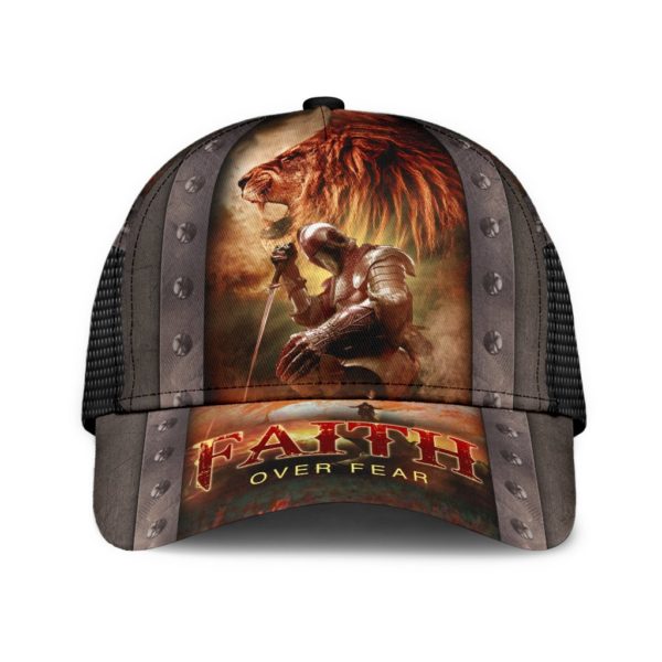 Faith Over Feartical All Over Printed 3D Cap Product Photo