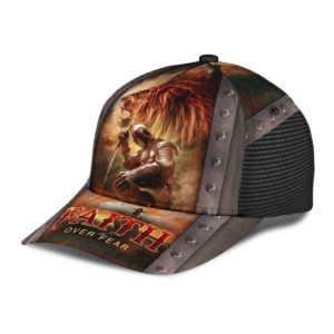 Faith Over Feartical All Over Printed 3D Cap Product Photo