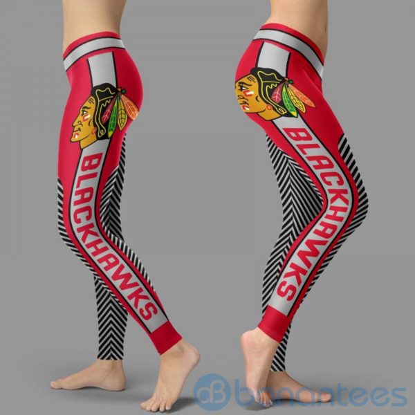 Fans Chicago Blackhawks Leggings For Women Product Photo