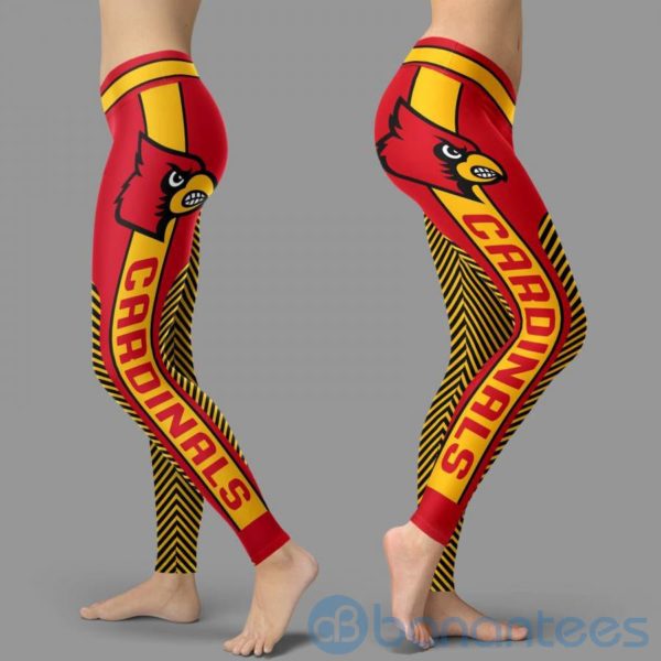Fans Louisville Cardinals Leggings For Women Product Photo