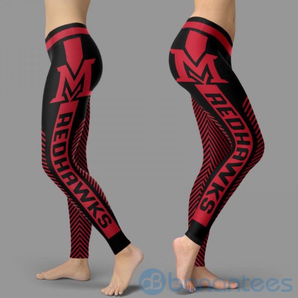 Fans Miami RedHawks Leggings For Women Product Photo