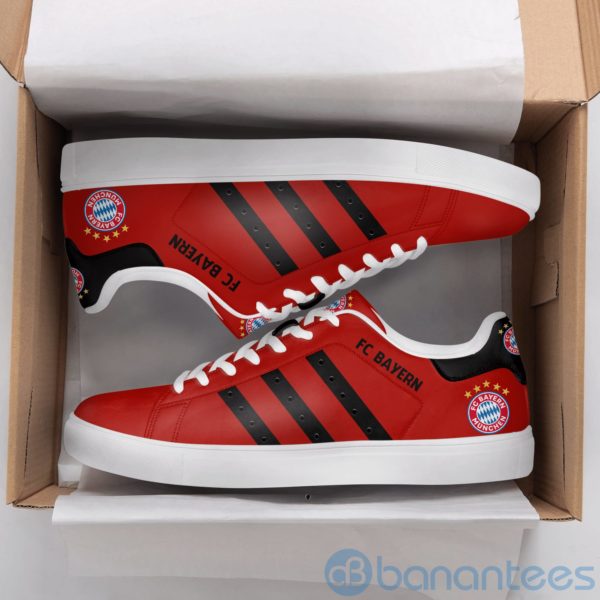Fc Bayern Red Low Top Skate Shoes Product Photo