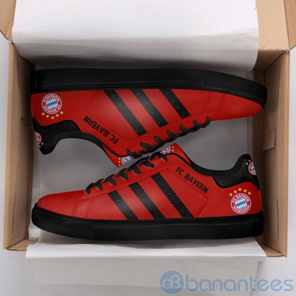 Fc Bayern Red Low Top Skate Shoes Product Photo