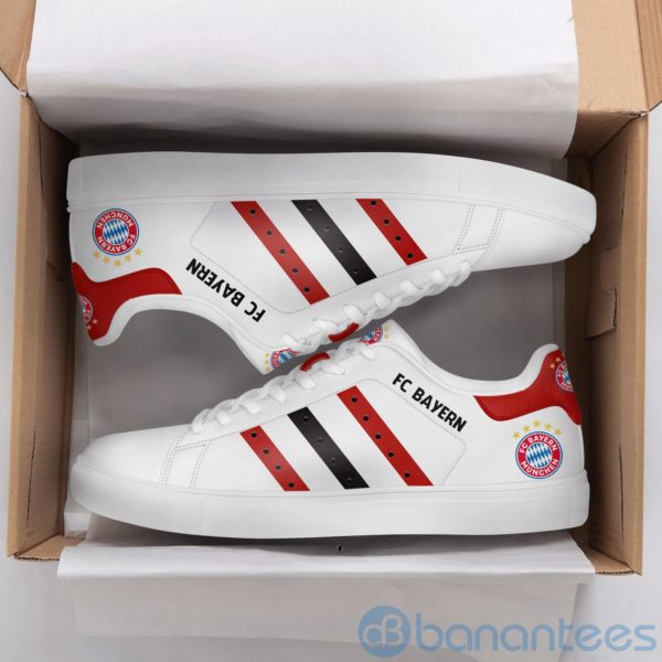 Fc Bayern White Low Top Skate Shoes Product Photo