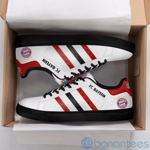 Fc Bayern White Low Top Skate Shoes Product Photo