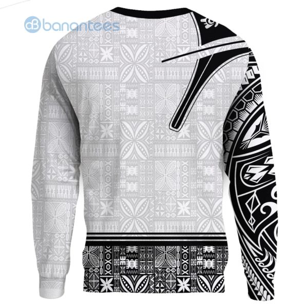 Fiji Strong White And Black All Over Printed 3D Sweatshirt Product Photo