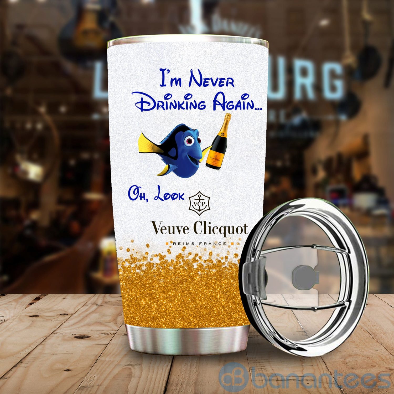 finding-nemo-im-never-drink-again-veuve-clicquot-tumbler-1-96F0A.jpg Finding Nemo I'm Never Drink Again Veuve Clicquot Tumbler Product Photo