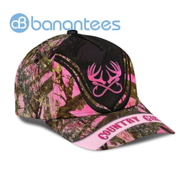 Fishing Hunting Country Girl All Over Printed 3D Cap Product Photo