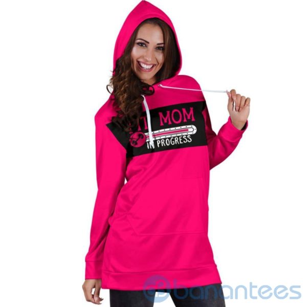 Fit Mom In Progress Hoodie Dress For Women Product Photo