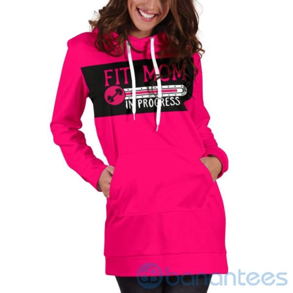 Fit Mom In Progress Hoodie Dress For Women Product Photo