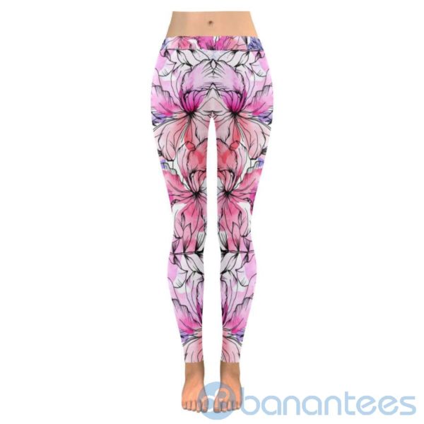 Floral Pattern Leggings For Women Product Photo