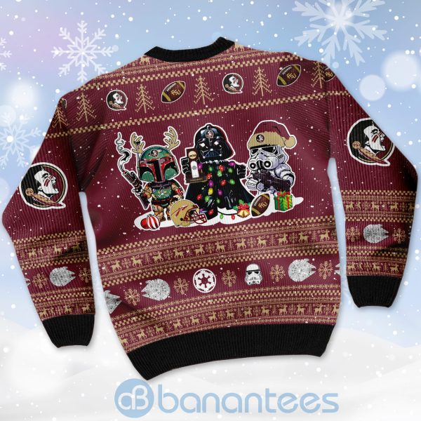 Florida State Seminoles Star Wars Ugly Christmas 3D Sweater Product Photo