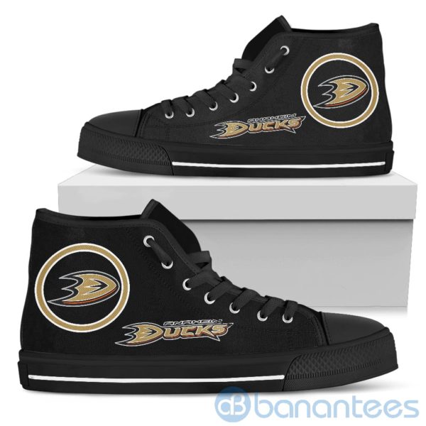 For Fans Anaheim Ducks High Top Shoes Product Photo