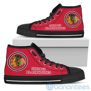 For Fans Chicago Blackhawks High Top Shoes Product Photo