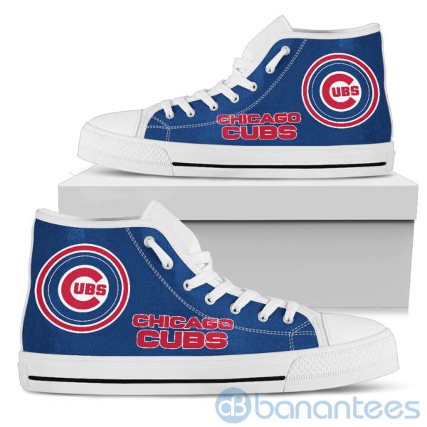 For Fans Chicago Cubs High Top Shoes Product Photo