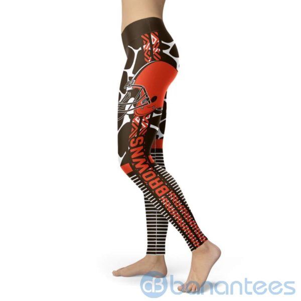 For Fans Cleveland Browns Leggings For Women Product Photo