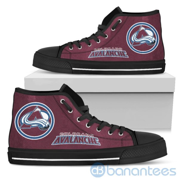 For Fans Colorado Avalanche High Top Shoes Product Photo