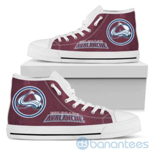 For Fans Colorado Avalanche High Top Shoes Product Photo