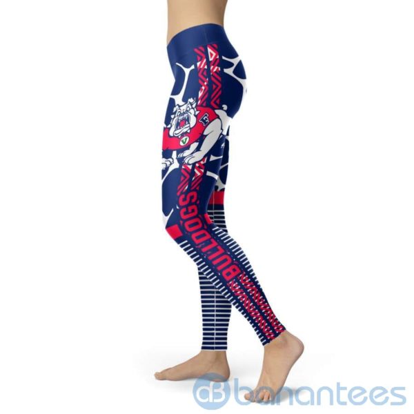 For Fans Fresno State Bulldogs Leggings For Women Product Photo