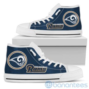 For Fans Los Angeles Rams High Top Shoes Product Photo