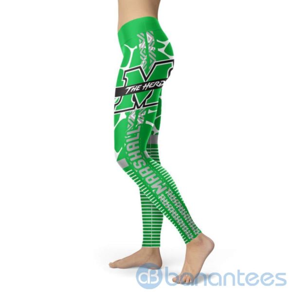 For Fans Marshall Thundering Herd Leggings For Women Product Photo