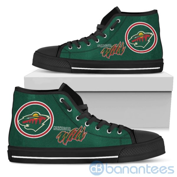 For Fans Minnesota Wild High Top Shoes Product Photo
