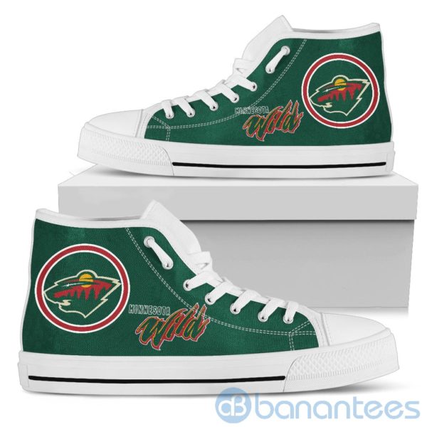 For Fans Minnesota Wild High Top Shoes Product Photo