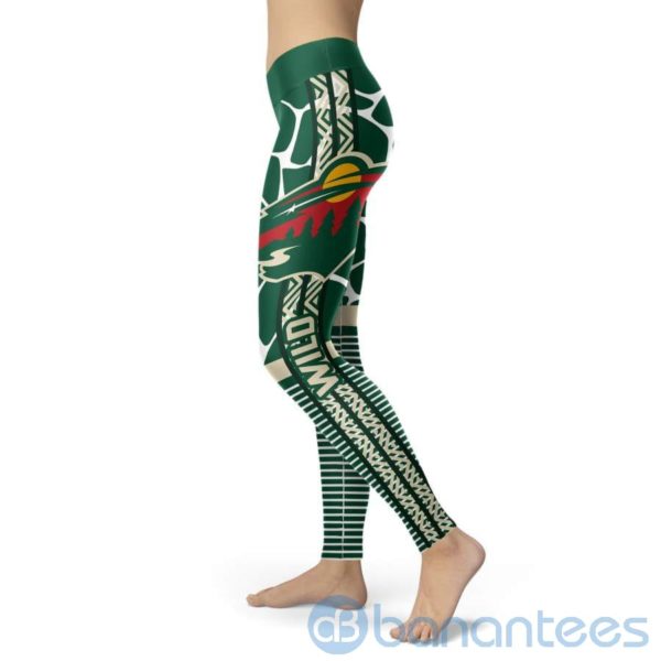 For Fans Minnesota Wild Leggings For Women Product Photo