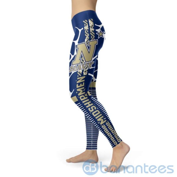 For Fans Navy Midshipmen Leggings For Women Product Photo