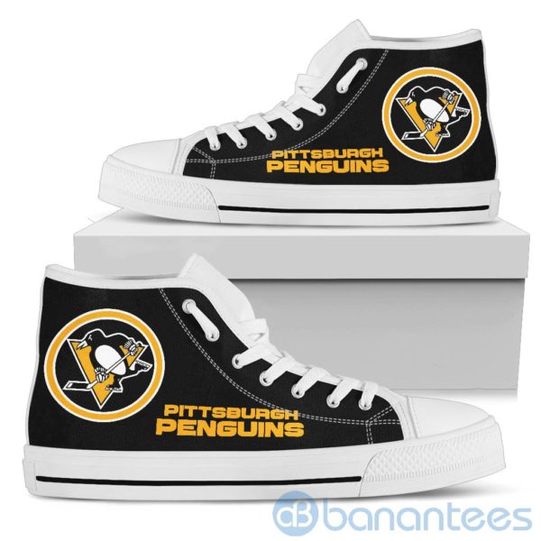 For Fans Pittsburgh Penguins High Top Shoes Product Photo