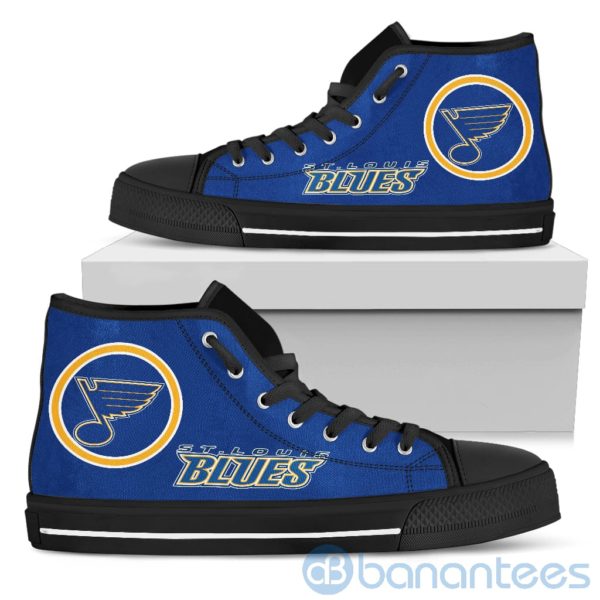 For Fans St. Louis Blues High Top Shoes Product Photo