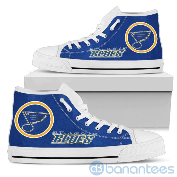 For Fans St. Louis Blues High Top Shoes Product Photo