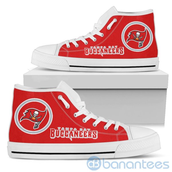 For Fans Tampa Bay Buccaneers High Top Shoes Product Photo