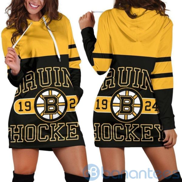 For Girl Boston Bruins Hoodie Dress For Women Product Photo
