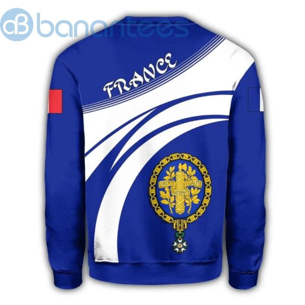 France Coat Of Arms Cricket Style All Over Printed 3D Sweatshirt Product Photo
