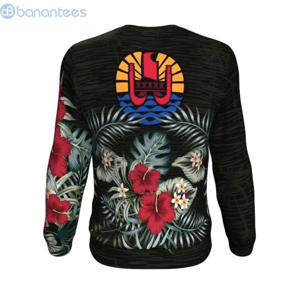 French Polynesia Hibiscus All Over Printed 3D Sweatshirt Product Photo