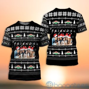 Friend TV Ugly Christmas All Over Printed 3D Shirt Product Photo