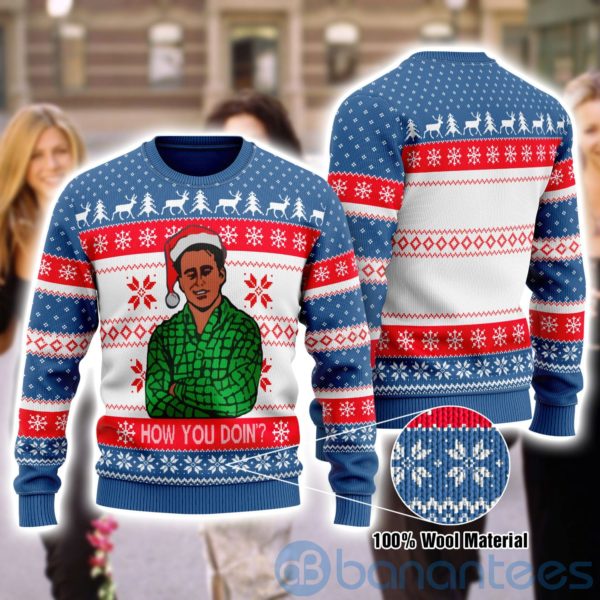 Friends Joey Ugly Christmas All Over Printed 3D Shirt Product Photo
