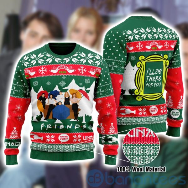 Friends Sitcom I'll Be There For You Christmas All Over Printed 3D Shirt Product Photo