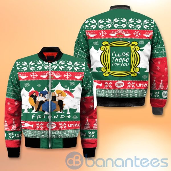 Friends Sitcom I'll Be There For You Christmas All Over Printed 3D Shirt Product Photo