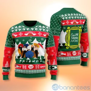 Friends Sitcom I'll Be There For You Christmas All Over Printed 3D Shirt Product Photo