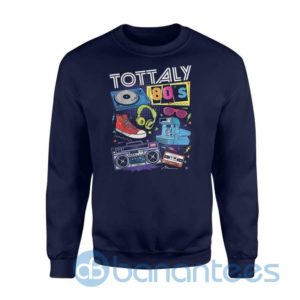 Funny 80s Retro Shirt 1980s Party Turntable Cassette Sweatshirt Product Photo