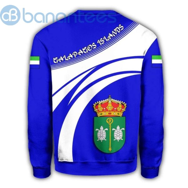 Galapagos Islands Coat Of Arm Cricket Style All Over Printed 3D Sweatshirt Product Photo