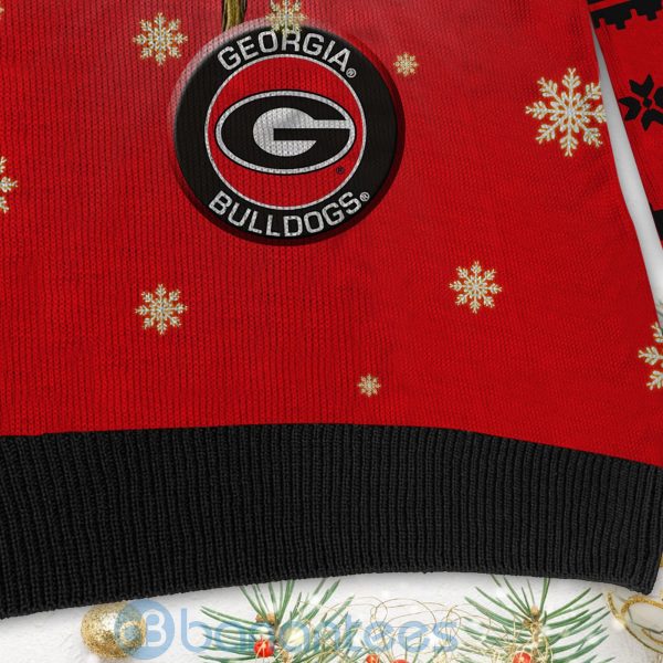 Georgia Bulldogs Team Grinch Ugly Christmas 3D Sweater Product Photo