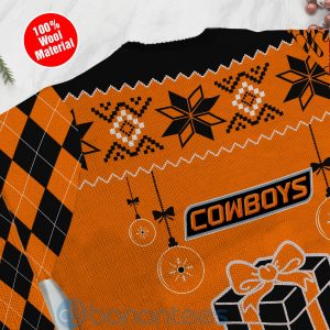 Gift Oklahoma State Cowboys Funny Ugly Christmas 3D Sweater Product Photo