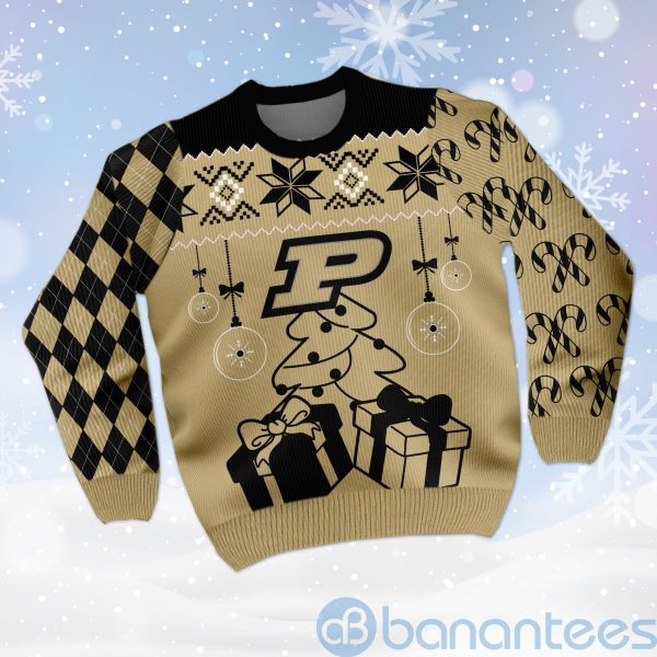 Gift Purdue Boilermakers Funny Ugly Christmas 3D Sweater Product Photo