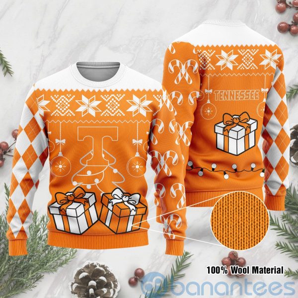 Gift Tennessee Volunteers Funny Ugly Christmas 3D Sweater Product Photo