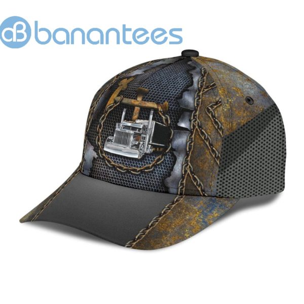 God Is My Father Truckers Are My Brothers All Over Printed 3D Cap Product Photo